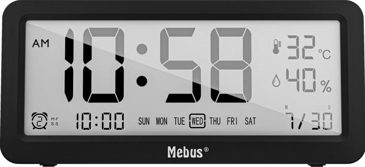 Mebus 25819 Quartz alarm clock digital