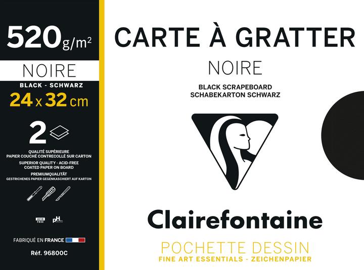 Produktbild Clairefontaine Kunstunterricht (520 g/m², 1 x)