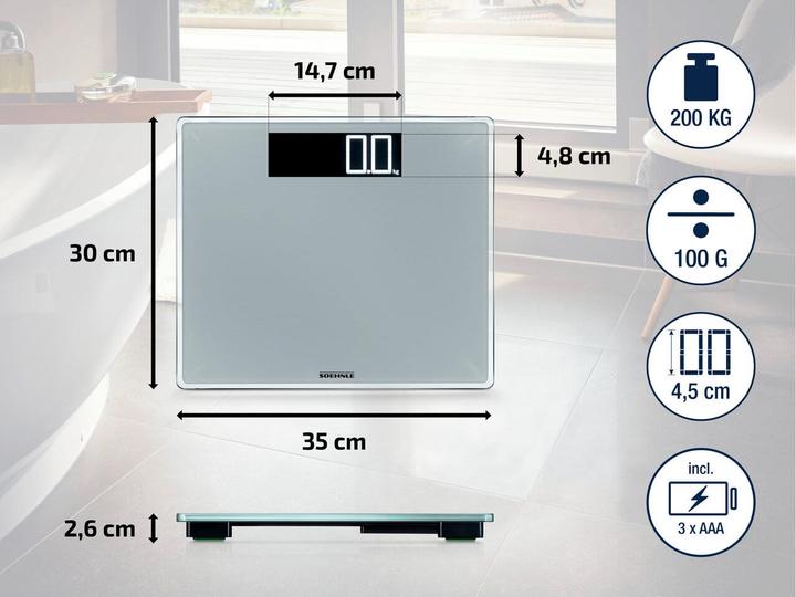 Image du produit Soehnle Style Sense Comfort 601 (200 kg)
