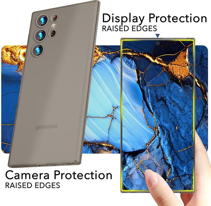 Actual product image Nalia Extremely Thin 0.3mm Matt Hardcase (Samsung Galaxy S24 Ultra)