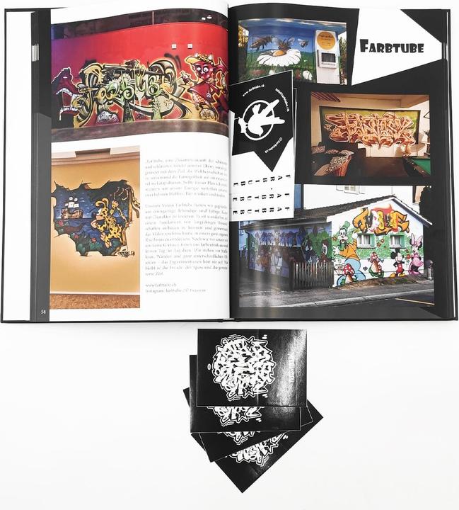 Produktbild Mini Farb U DINI Berner Graffiti Buch (Schweizerdeutsch, Neas und Malik)
