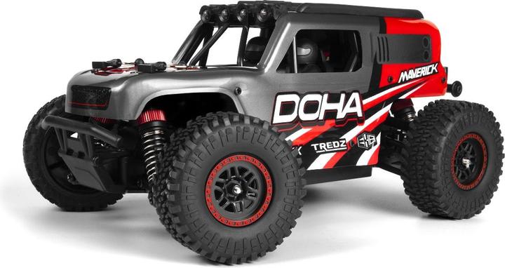 Image du produit Maverick Doha 1/20 4WD Truck - Rouge (Prêt à rouler) (RTR Prêt à fonctionner)