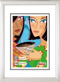 Produktbild Hama Kunststoffrahmen Madrid, Weiss, 40 (28 x 35 cm)