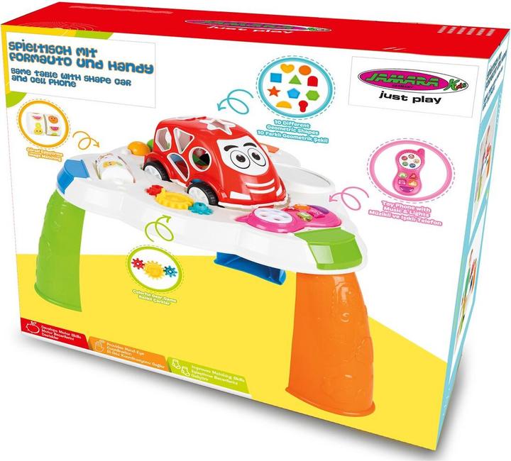 Produktbild Jamara Spieltisch mit Formauto und Handy