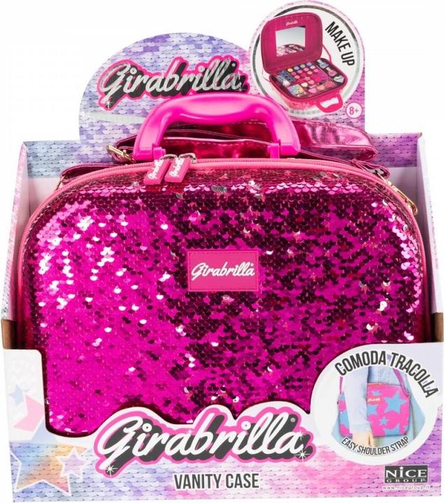 Image du produit Nice Coffret Make Up Girabrilla rose-argenté