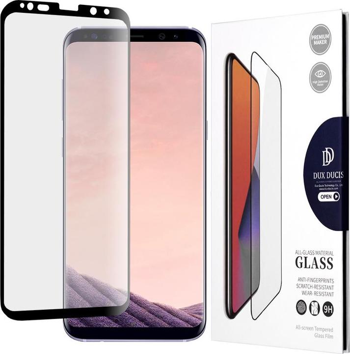 Immagine prodotto Dux Ducis - Tempered Glass - Samsung Galaxy S8 Plus - Black (1 Pezzo/i, Samsung Galaxy S8+)