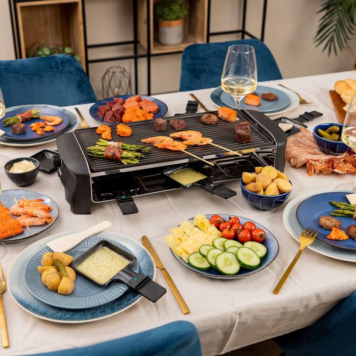 Immagine prodotto Princess Raclette e Teppanyaki Grill, per 8 persone, 1200 Watt, 162840