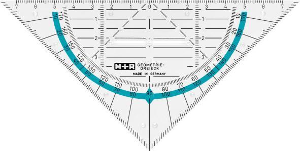 Actual product image M+r Geometry triangles - Break resistant (14 cm)