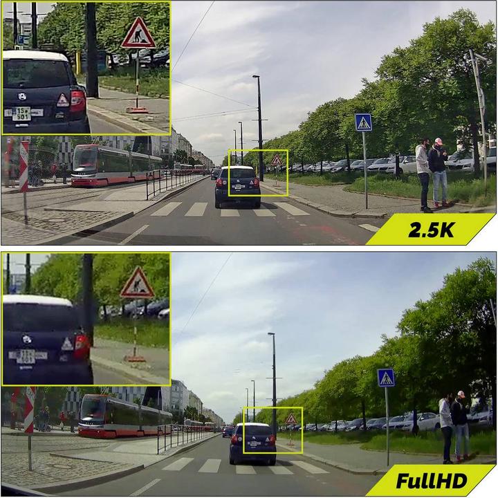 Actual product image TrueCam Dashcam with car camera M9 GPS 2.5K (Wi-Fi, 2.7K)