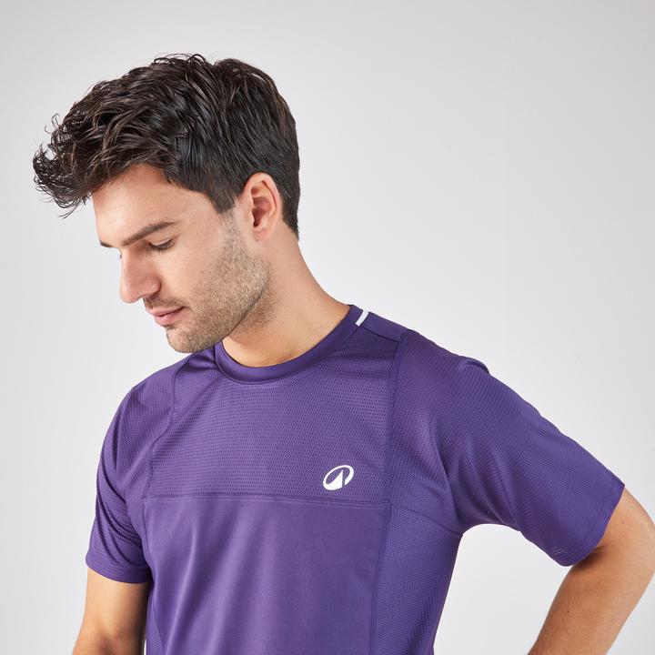 Actual product image Kuikma Tennis T-Shirt Herren - DRY Gaël Monfils lila (XL)