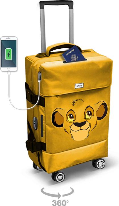 Produktbild Karactermania 4-Wheel Cabin Suitcase Face