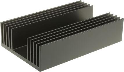 Actual product image Rs Pro Heatsink, Universal Rectangular Alu, 0.59°C/W, 200