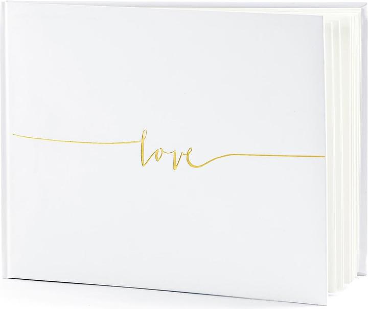 Produktbild Partydeco Gästebuch Love (24 x 18.5 cm)