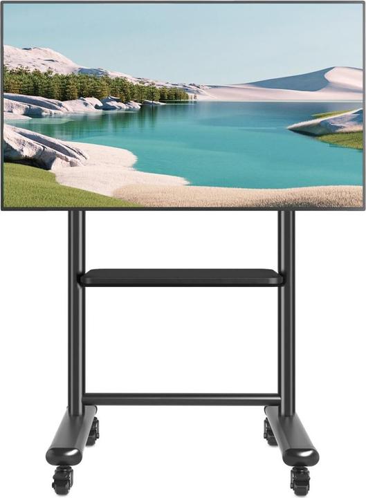 Actual product image Techly Floor Stand Trolley LCD/LED/Plasma TV 60-86" (Ground, 86", 68 kg)