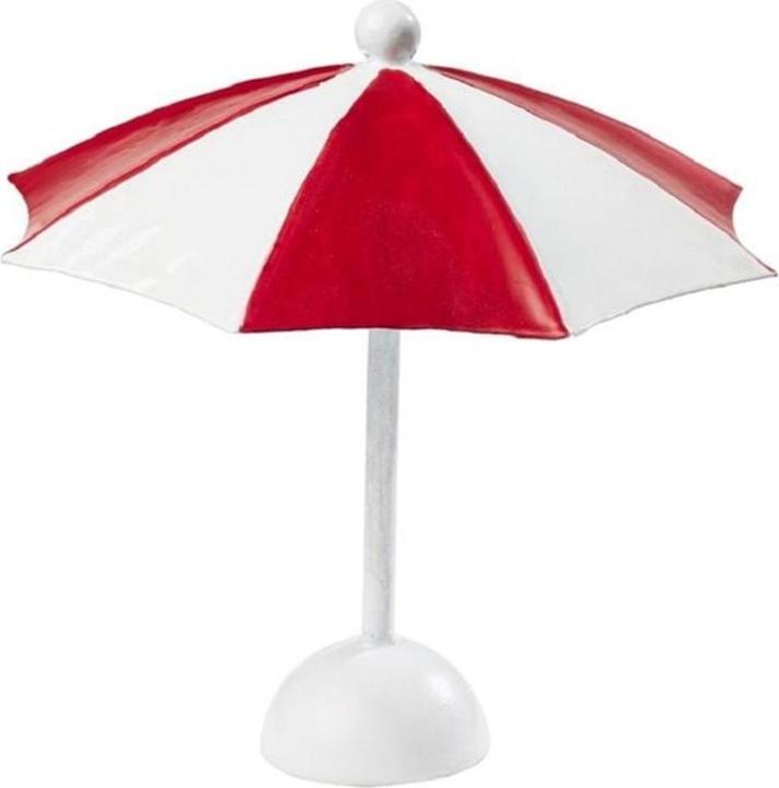 Produktbild Hobby Fun Mini-Utensilien Sonnenschirm Rot/Weiss