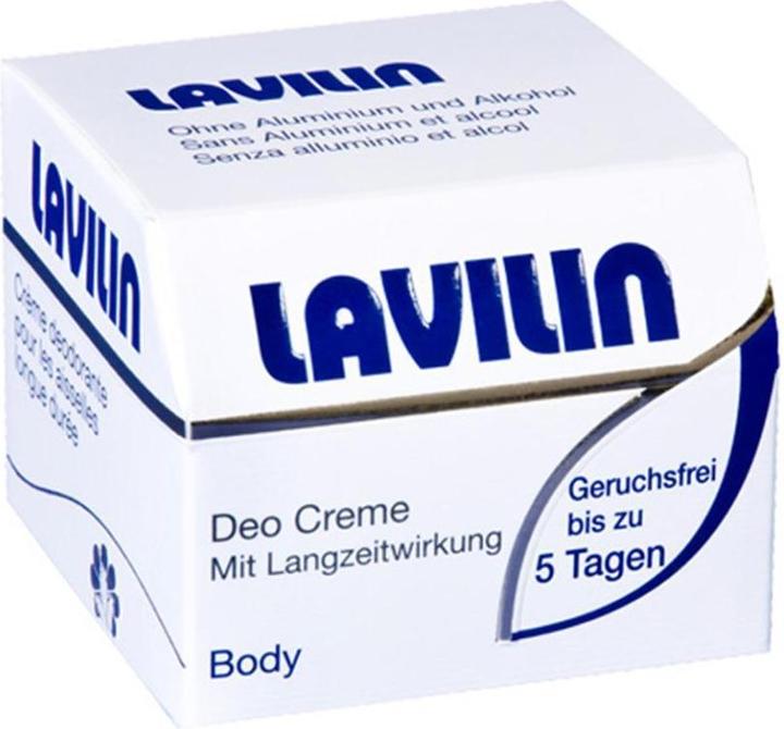 Actual product image Lavilin Deodorant Body Cream (Crème)