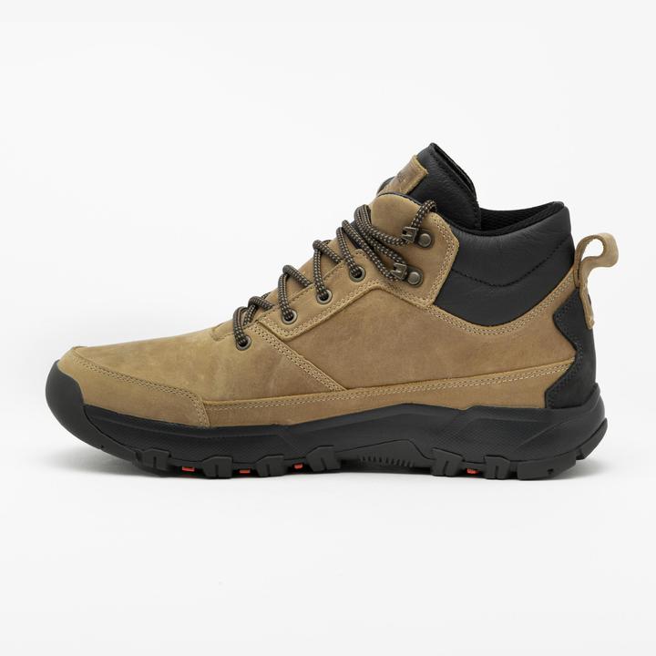 Produktbild Quechua Wanderschuhe Herren Leder wasserdicht - NH500 halbhoch beige (39)