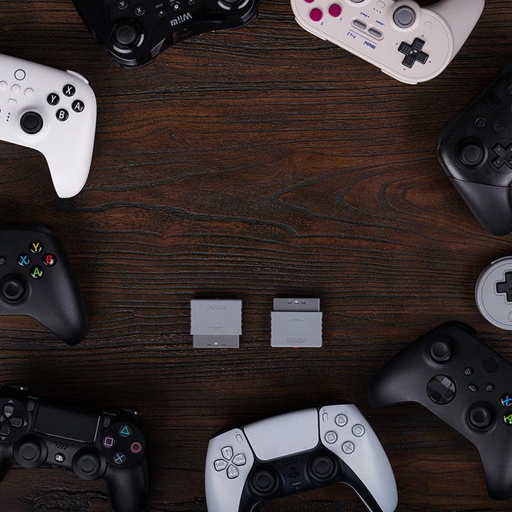 Actual product image 8bitdo Retro Receiver PS1/PS2 (PS2, Playstation Classic, PC)