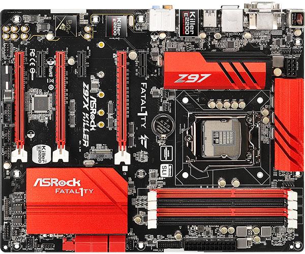Produktbild AsRock Fatal1ty Z97X Killer (LGA 1150, Intel Z97, ATX)