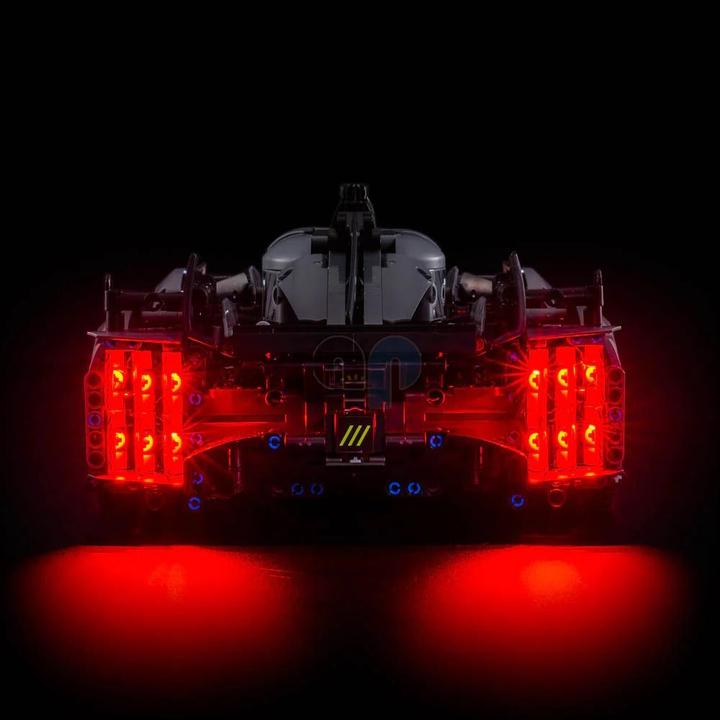 Actual product image Light my bricks LED Light Set for LEGO® 42156 PEUGEOT 9X8 24H Le Mans Hybrid Hypercar