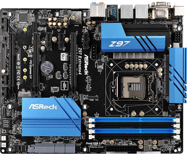 Produktbild AsRock Z97 Extreme4 (LGA 1150, Intel Z97, ATX)