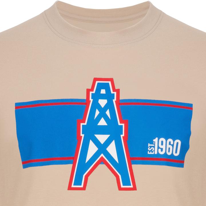 Produktbild New Era Shirt - NFL SIDELINE Houston Oilers stone - S (S)