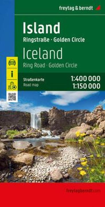 Immagine prodotto Islanda, Carta stradale 1:400.000, freytag & berndt