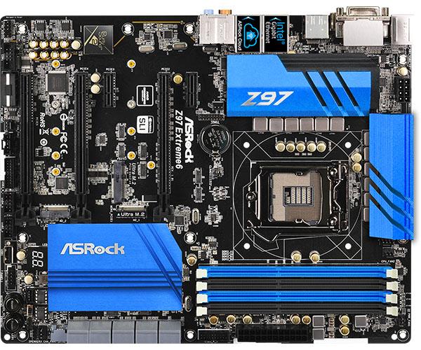 Produktbild AsRock Z97 Extreme6 (LGA 1150, Intel Z97, ATX)