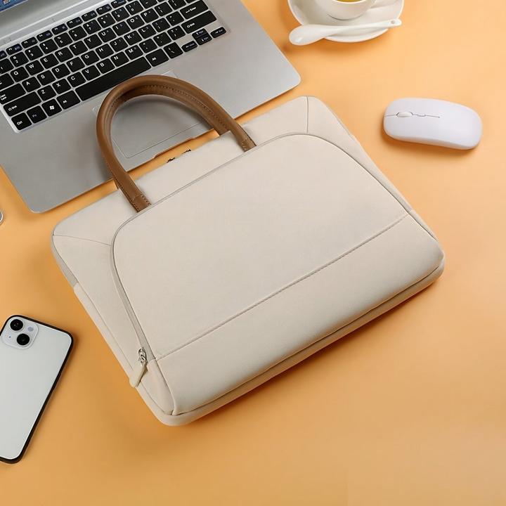 Image du produit Only-Bags.Store Sac à bandoulière portable pour ordinateur portable, sac de conférence portable, 14 pouces (14")