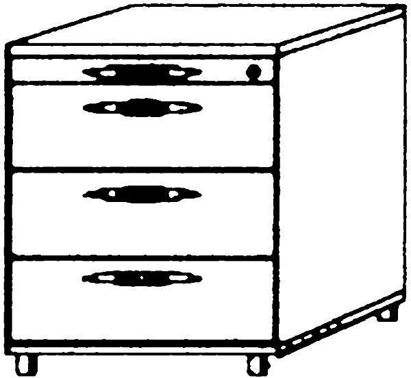 Immagine prodotto kaiserkraft Rotolo contenitore (42,5 x 58 x 59 cm)