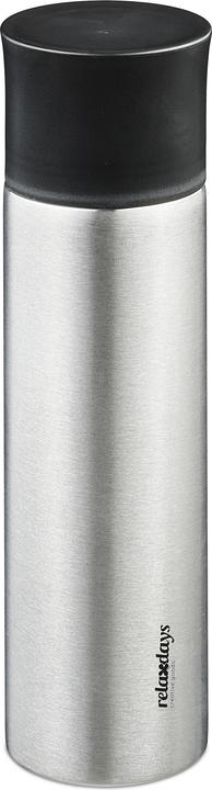 Relaxdays Edelstahl-Trinkflasche (0.75 l)