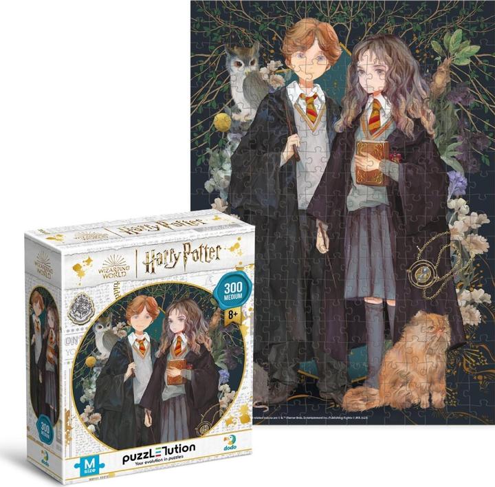 Produktbild Dodo Puzzle - - mittel - Harry Potter - Hermine - Ron (300 Teile)