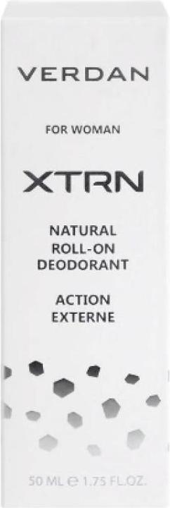 Actual product image Verdan Action Externe Deodorant natürlich für Frauen Roll on (Roll-on, 50 ml)