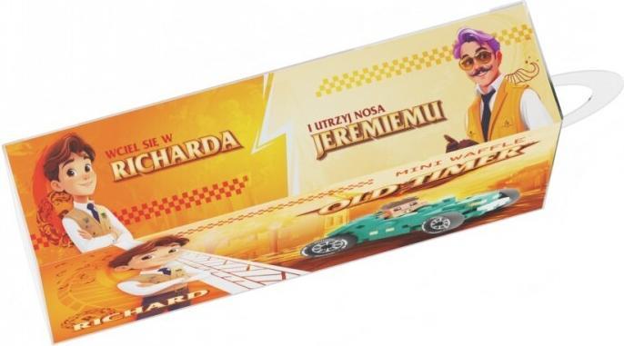 Produktbild Marioinex Mini-Waffel, 50 Stück, Autos: Blaugrün, Oldtimer