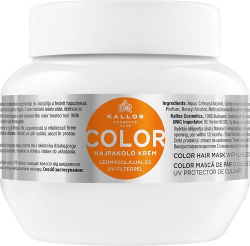 Kallos Cosmetics Kallos - Shampoo colorato con olio di lino e filtro Uv (275 ml, Shampoo liquido)