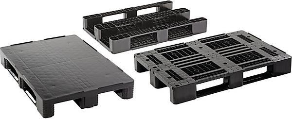 Actual product image kaiserkraft Plastic pallet, recycled PE