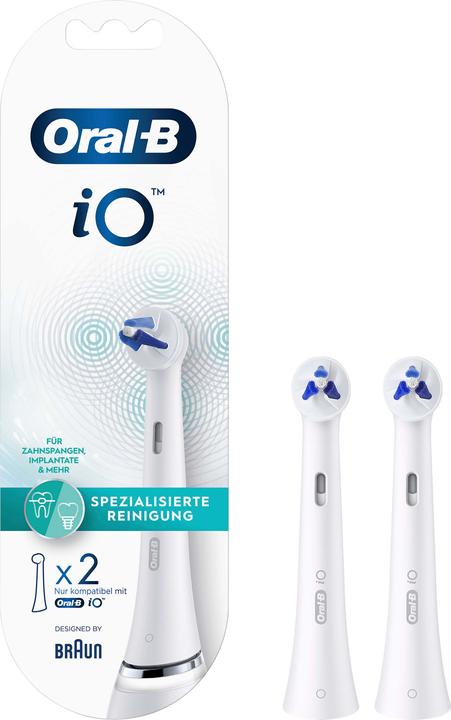 Oral-B iO Têtes de brosse de nettoyage spécialisées, 2 pezzi (1 x)