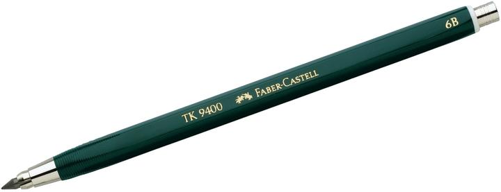 Produktbild Faber-Castell TK 9400 Fallminenstift, H„rtegrad: 6B (3.15 mm, 6B, 1 x)