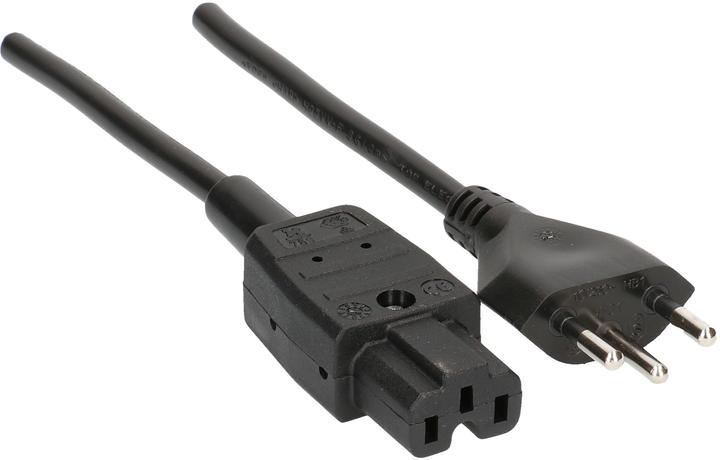 Immagine prodotto Max Hauri Cavo per apparecchi TD H05VV-F3G1.0 tipo 12 / C15A (5 m)