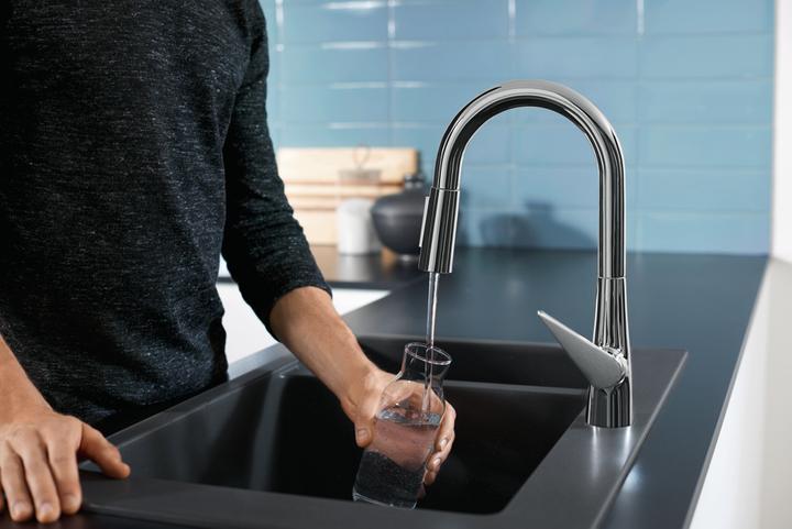 Image du produit hansgrohe HG Mitigeur monocommandé pour évier 160 TALIS S DN 15 avec douchette extractible sBox ES-Op.