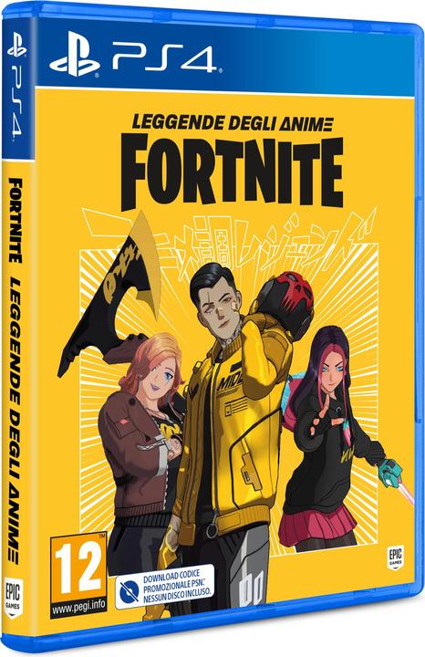 Produktbild 2K Games Fortnite Leggende degli Anime (PS4)
