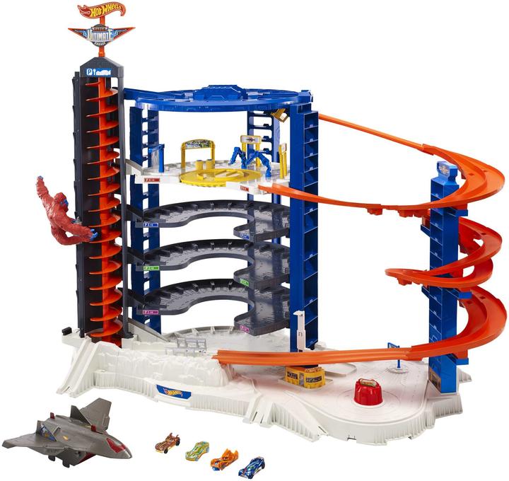 Hot Wheels City Super Megacity Parkgarage