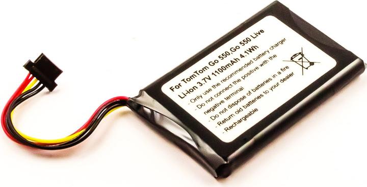Image du produit AGI Batterie compatible avec TomTom Go940 Live - Batterie - 1.100 mAh