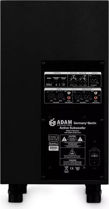 Immagine prodotto Adam Audio Sub10 MK2 (Subwoofer attivo, 1 pz., 1x 200 W)
