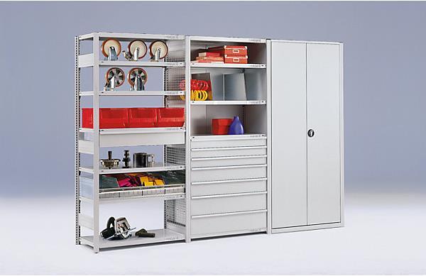 Image du produit eurokraft pro Rayonnage emboîtable, revêtement plastique
