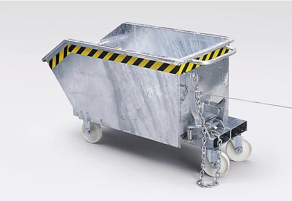 Image du produit kaiserkraft Benne basculante, modèle bas (1000 l)