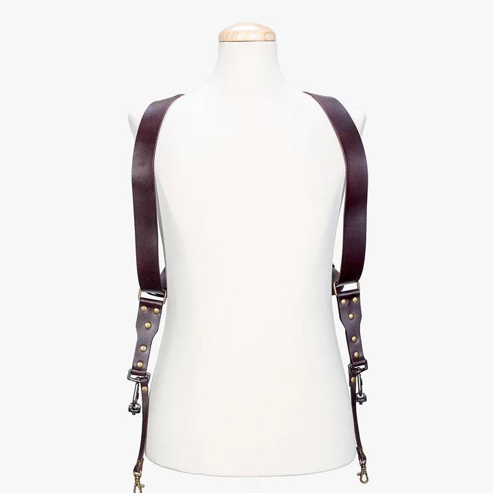 Actual product image Bronkey Berlin Dual-Leder-Kameragurt, braun