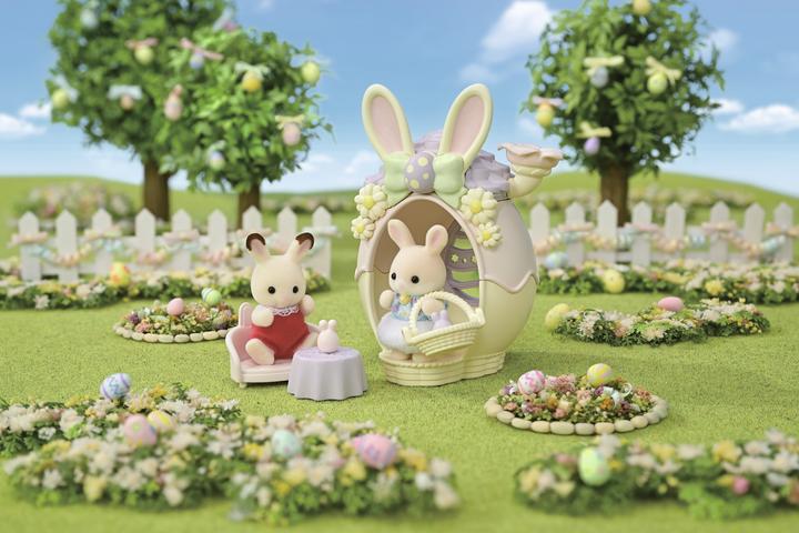 Produktbild Sylvanian Families Babyhasen Osterspass Spielset