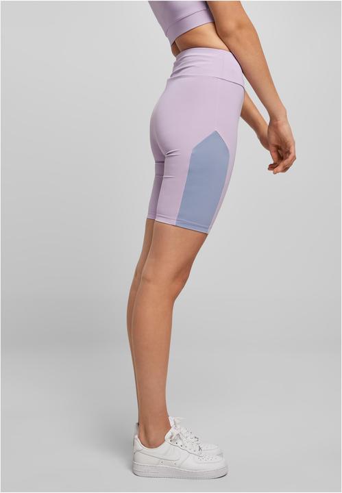 Actual product image Urban Classics Ladies Color Block Cycle Shorts - 17084 (XS)