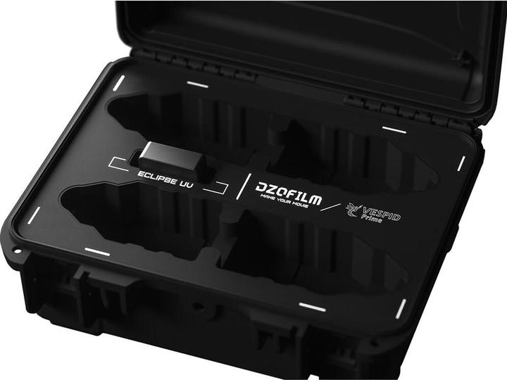 Actual product image Dzofilm Hard Case for Vespid Prime 4-Lens Kit (35,50,125, Macro 90/25,75,100, Macro 90)
